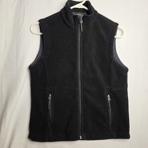 Port Authority Youth Black Fleece Vest
